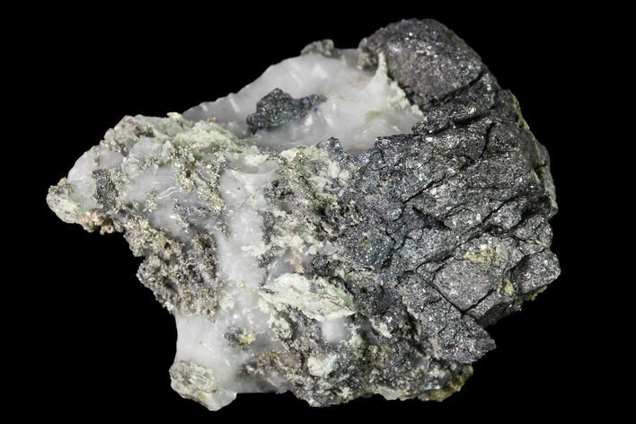 Native Silver Formation in Calcite - Morocco #152575